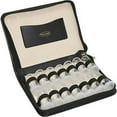 thumbnail image 2 of Budd Leather 544014-1 Leather 14 Vial Pill Case Black, 2 of 3