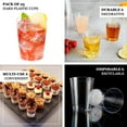 thumbnail image 3 of Efavormart 25 Pack Clear 10oz Crystal Collection Disposable Plastic Cups for Wedding, Party, Banquet, Home, Picnic, Outdoor Dinnerware, Bar, Nightclub, Liquors, Champagne, Desserts, Cocktails, 3 of 10
