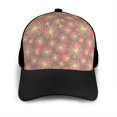 thumbnail image 3 of Naloa Fireworks1 Adult adjustable Print Baseball Hat, Patchwork curved brim baseball capfor Men and Women, One Size, 3 of 5