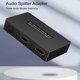 thumbnail image 4 of Convertidor de audio de alta resolución, tres modos de audio, conmutación Plug & Play, compatible con HDMI 1080P 4K SPDIF, extractor de audio de 3,5 mm para oficina., 4 of 7