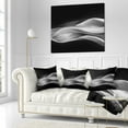 thumbnail image 3 of Designart Glittering Silver Pattern - Abstract Throw Pillow - 18x18, 3 of 5