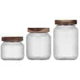thumbnail image 1 of 1 Set of Glass Jar with Lid Food Containers Tea Storage Jar Coffee Beans Glass Jar, 1 of 8