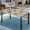 Wood Grain-60" x 36", variant on SUMMIT LIVING 60" x 36" Rectangle Metal Outdoor Patio Dining Table for 6, Wood-Grain Patio Table with Umbrella Hole