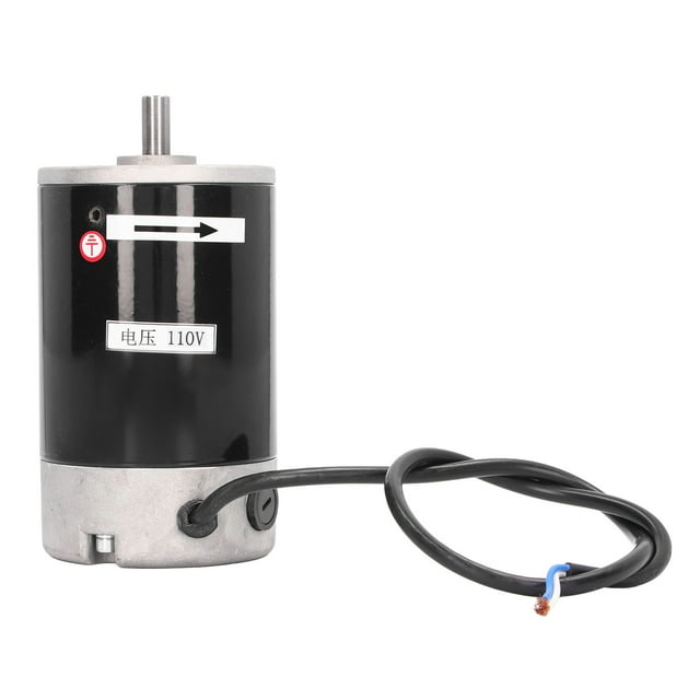 Motor de mini torno de 550 W, 6000 RPM, gran torsión, bajo nivel de ruido, accionamiento estable, para máquina de torno de hierro CJ18A 110 V
