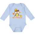 thumbnail image 3 of Inktastic My First Thanksgiving Owl Boys or Girls Long Sleeve Baby Bodysuit, 3 of 5