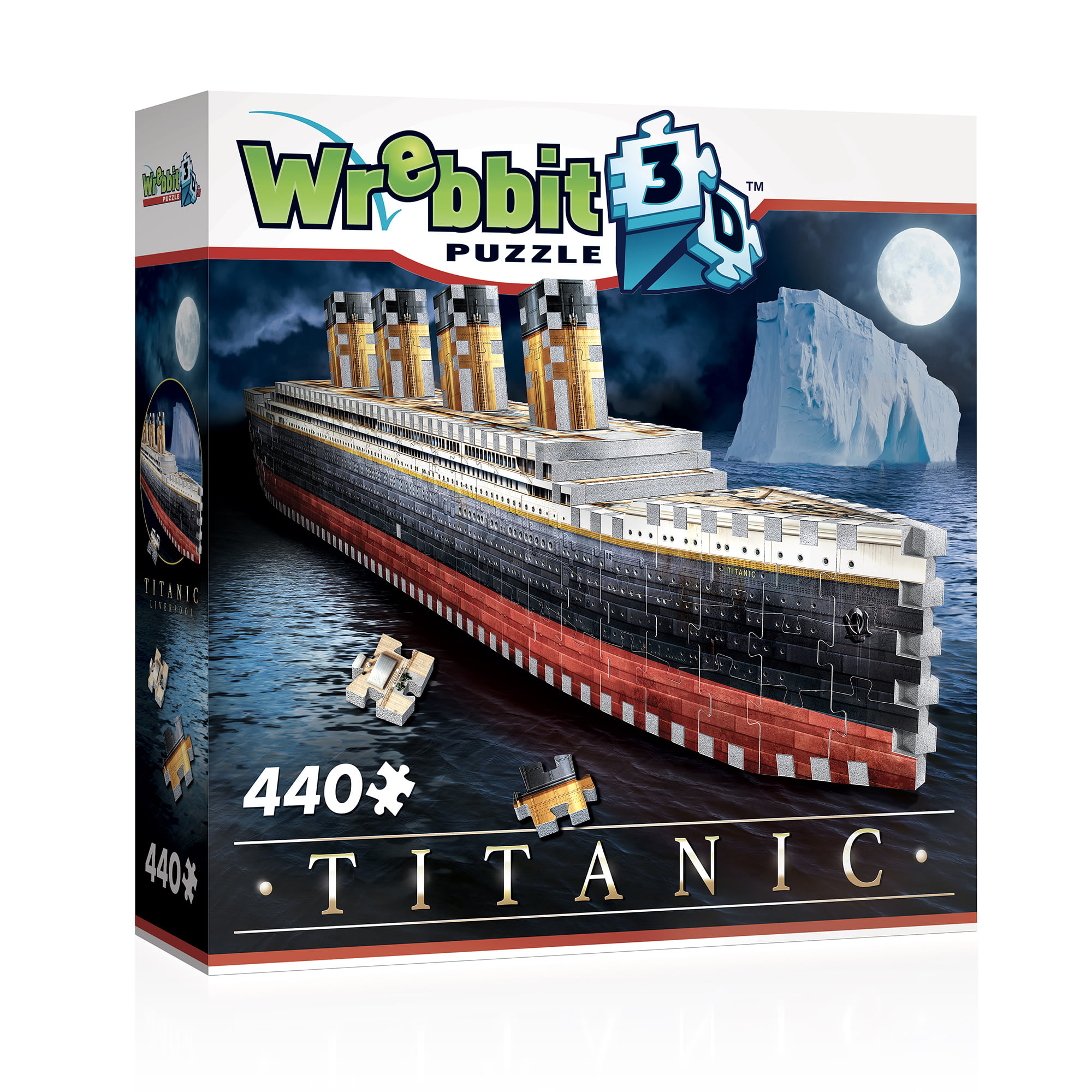 Puzzle 3D - Titanic - 440 Teile - WREBBIT 3D Puzzle acheter en ligne