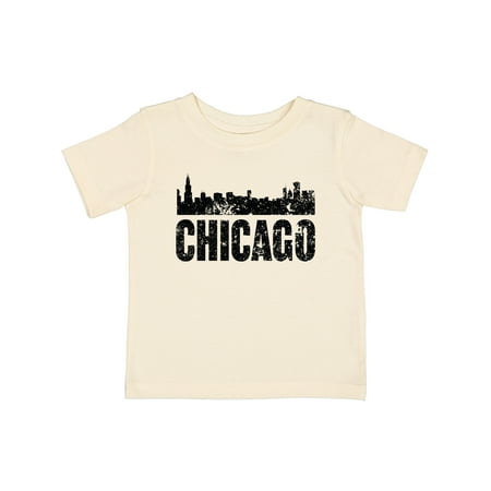 

Inktastic Chicago Skyline Grunge Gift Baby Boy or Baby Girl T-Shirt