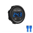 thumbnail image 1 of Dc 5-48v Car Motorcycle Voltmeter Mini Digital Waterproof Led Panel Tester Display Round Volt Meter Gauge, 1 of 1