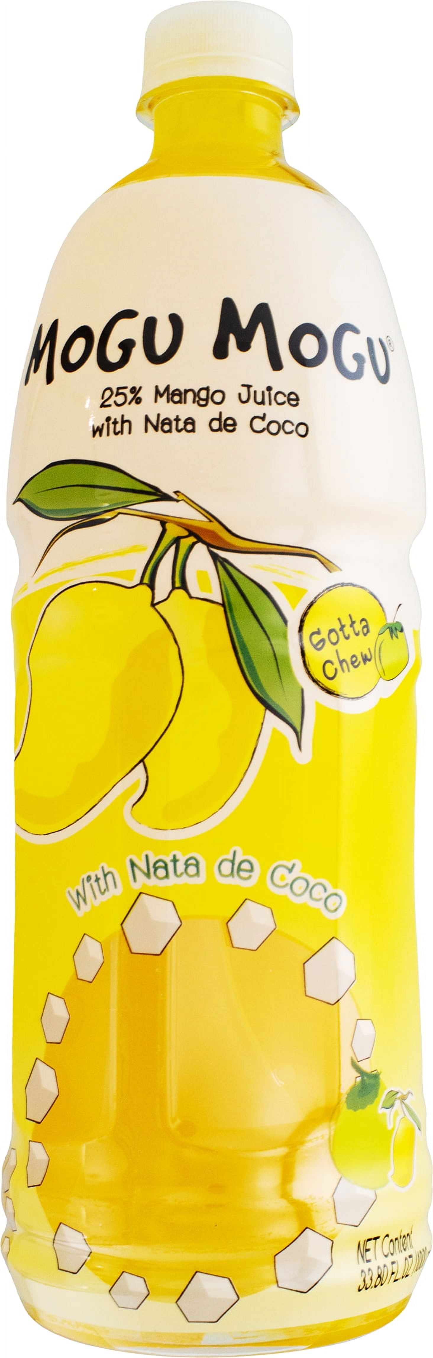 Mogu Mogu Mango & Coconut Gel Juice, 33.8 Fl Oz. - Walmart.com