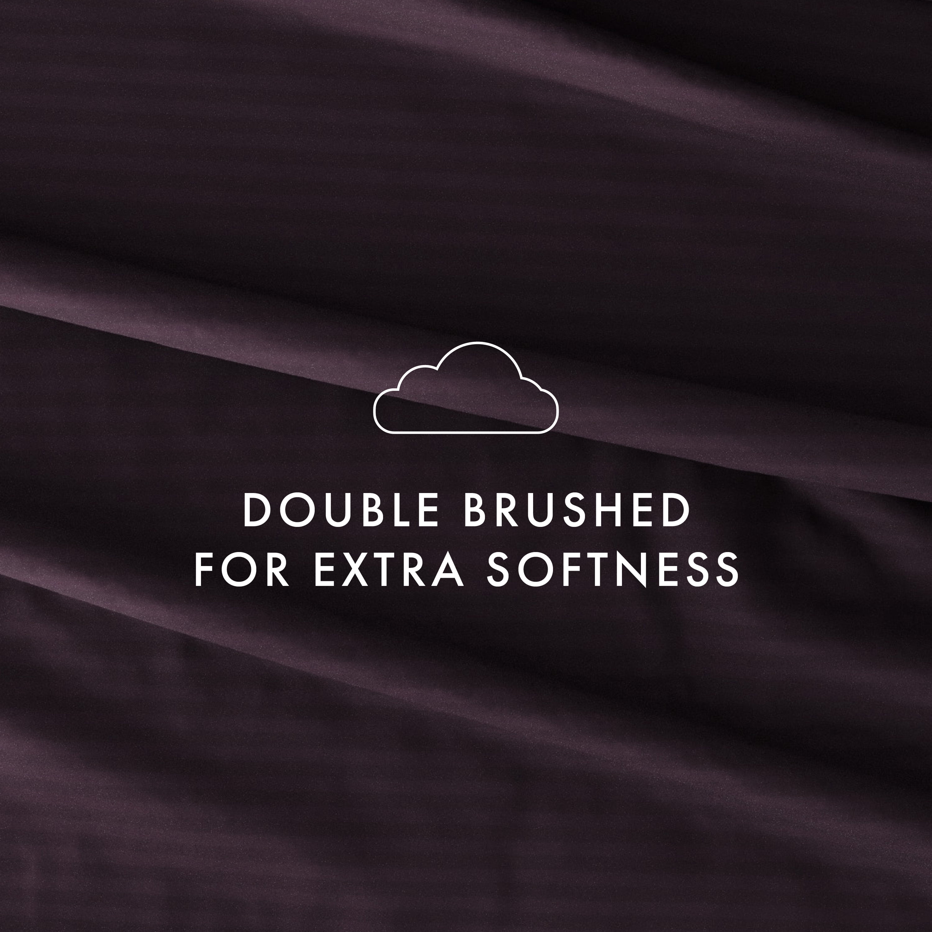 Noble Linens 4 Piece Purple Striped Embossed Bed Sheet Set, Queen