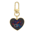 thumbnail image 1 of Universo y monstruo alienígena Llavero de metal en forma de corazón dorado, 1 of 3