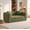 Green, variant on Meeyar Loveseat Sofa, 65 2 Seater Deep Seat Couch with 2 Pillows, for Living Room Apartment Office Bedroom, Beige