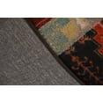 thumbnail image 4 of Custom Size Rug Runner Traditional Vintage Distressed Looks Patchwork Kilim Design Hotel Quality Cut To Size Oriental Canvas Backing Red Runner Rugs, Customize Length by Feet and 26" or 35" Width, 4 of 10