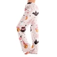 thumbnail image 2 of QWKLEAJ Halloween Pajama Pants Women Loose Fit Elastic Waist Lounge Pants Holiday Party Sleepwear Casual Home Trousers Novelty Print Long Bottoms Comfy Loungewear Festive Nightwear, 2 of 9