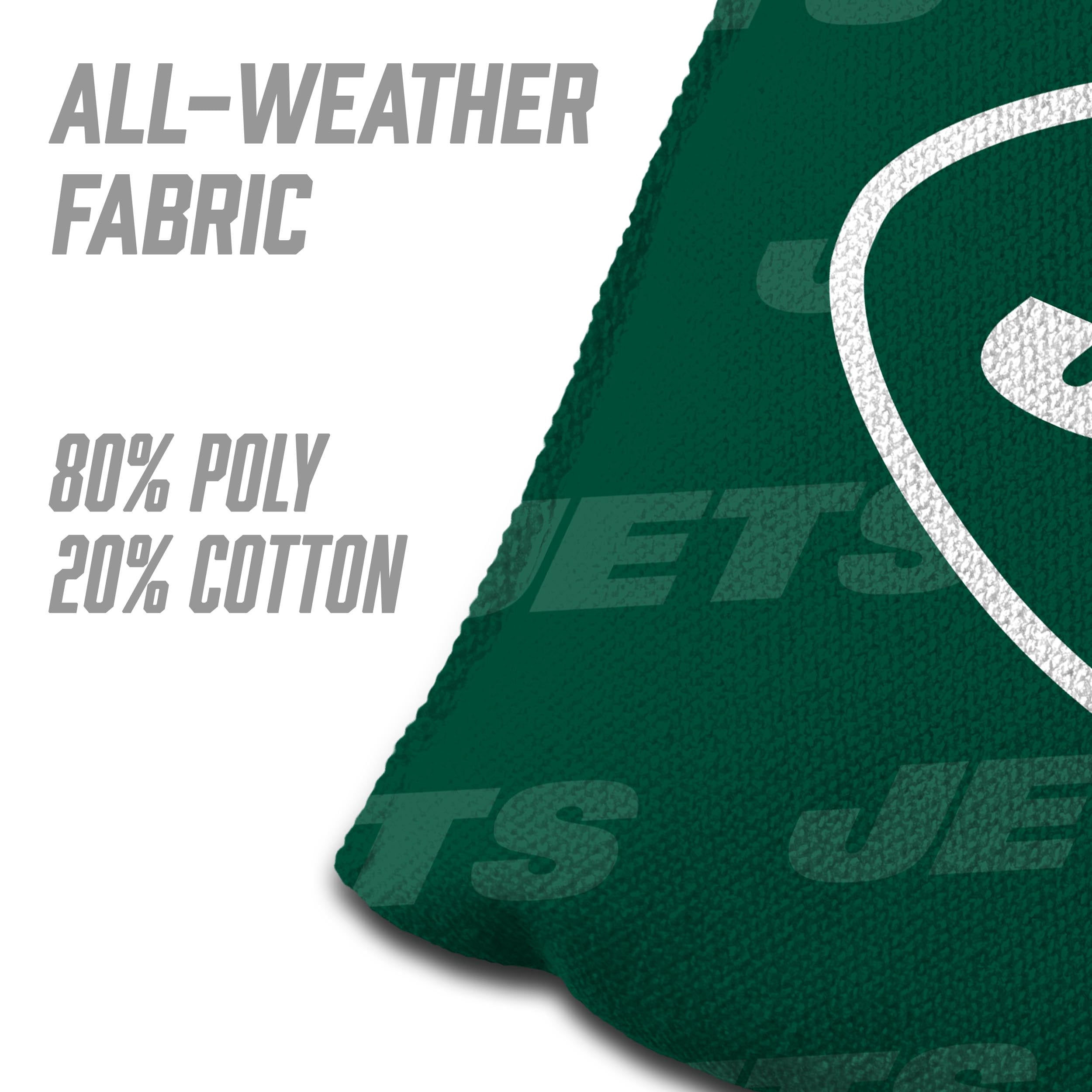 NFL New York Jets Cornhole Bags - 4PK - Green