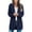 Navy, variant on Women's Long Sleeve Cable Knit Cardigan Sweaters Open Front Winter Outwear For Women Fall Pink