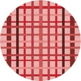 thumbnail image 1 of Ahgly Company Indoor Square Patterned Pastel Pink Area Rugs, 3' Square, 1 of 6