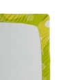 thumbnail image 2 of Ambesonne Modern Fitted Sheet, Butterfly Shapes Dots, Queen Size, Pale Green Yellow, 2 of 2