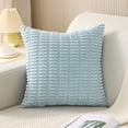 thumbnail image 5 of 2 piezas sofá cama sofá sala de estar decoración abrazar funda de almohada, funda de cojín cuadrado, decoración del hogar de estilo bohemio funda de almohada a rayas de pana, 5 of 5