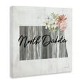 thumbnail image 3 of Stupell Industries Shabby Chic North Dakota Botanical & Floral Painting Gallery Wrapped Canvas Art Print Wall Art, 30 x 30, 3 of 7