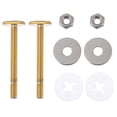 thumbnail image 3 of Toilet Installation Kit 1 Pair for Homeowners and Maintenance Workers 6X1.8X1.3CM Copper Replacement Parts, 3 of 3