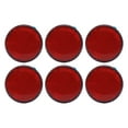 thumbnail image 2 of Round Reflectors Premium Visibility Enhancing Safety 6pcs for Mailboxes Driveway, 2 of 7