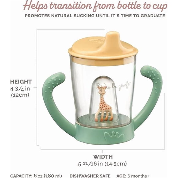 Il Était Une Fois: Sophie La Girafe Tasse anti-fuite - 6 mois +