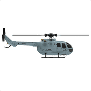 Roofworld C186 2.4G RC Helicopter with 6-Axis Gyroscope, Gray