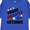 thumbnail image 4 of Inktastic Proud Daughter of a Veteran Veterans Day Girls Long Sleeve Toddler T-Shirt, 4 of 5
