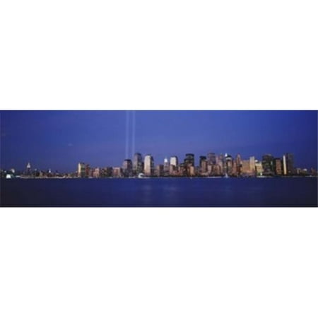 Tribute in Light World Trade Center Lower Manhattan Manhattan New York City New York State USA Poster (World Best City Images)