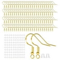 thumbnail image 1 of 100pcs Earring Hooks Set, Ear , Multipurpose Handmade Earring Making, 1 of 3