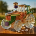 thumbnail image 6 of 300ML Car Shaped Whiskey Decanter - Art Statue, Tractor Whiskey Bottle, Creative Leak-proof Empty Wine Bottle Dispenser,Blue, 6 of 6