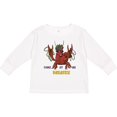 thumbnail image 3 of Inktastic Mardi Gras Come at Me Breaux Crayfish Boys or Girls Long Sleeve Toddler T-Shirt, 3 of 5