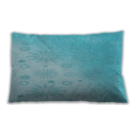 Ahgly Company Indoor Rectangular Contemporary Lumbar Throw Pillow, 13 inch by 19 inch