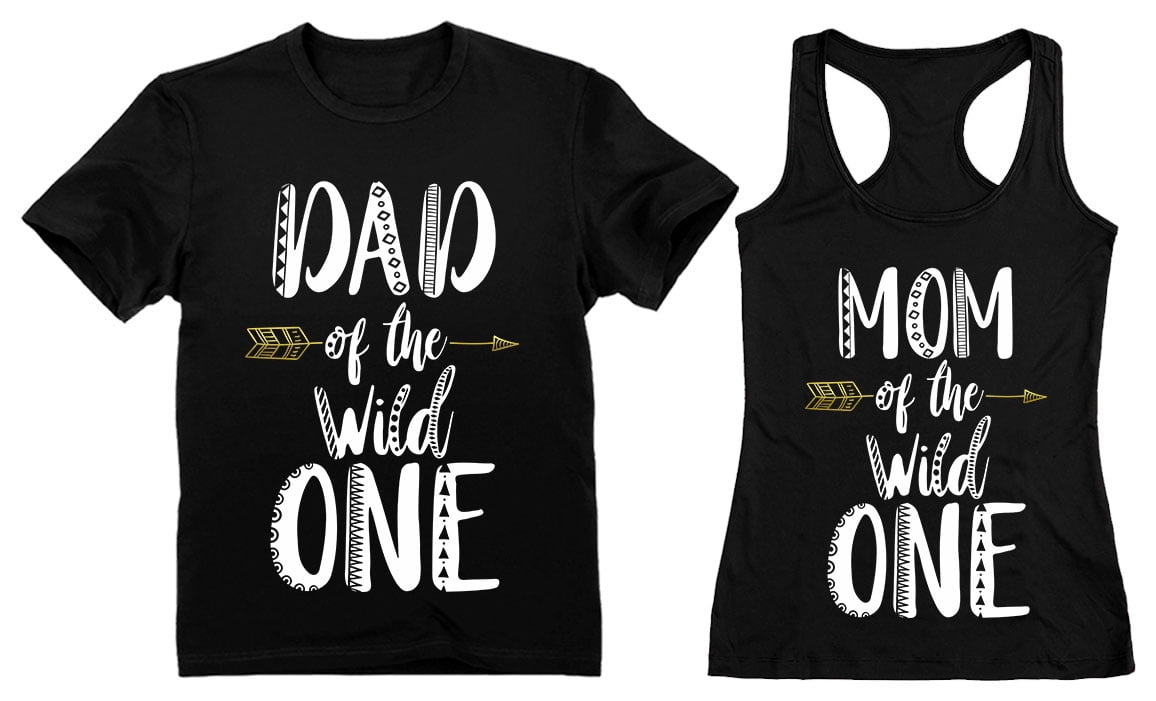 Mama of the Wild One Mom Dad of the Wild One Football Theme 1st Birthday Mama Shirts Parents First Birthday.