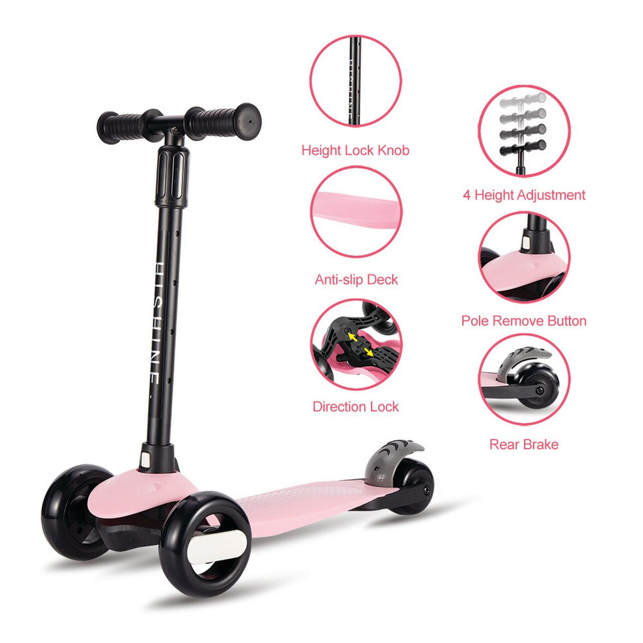 Free Shipping! HighTech Mega GlideKick 3-Wheel Foldable
