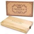 thumbnail image 1 of Juego de mesa AMEROUS Mancala de madera con 72+8 piedras de cristal, 1 of 9