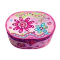 thumbnail image 2 of Hot Focus Flower Meadow Oval Shaped Musical Jewelry Box, 2 of 2