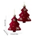 thumbnail image 3 of Flocking Pendant Ornaments Christmas Tree Decoration Small Pendant Christmas Window Decoration Ornaments, 3 of 6
