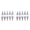 Grey-20Pcs, variant on Christmas Santa Hats Silverware Holders 10 Pcs Cutlery Rack, Festive Xmas Napkin Utensil Organizers for Holiday Party Dinner Table Decor, Flatware Caddy Lollipop Packaging & Wedding Hat, Red