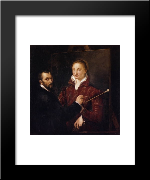 Bernardino Campi Painting Sofonisba Anguissola 20x24