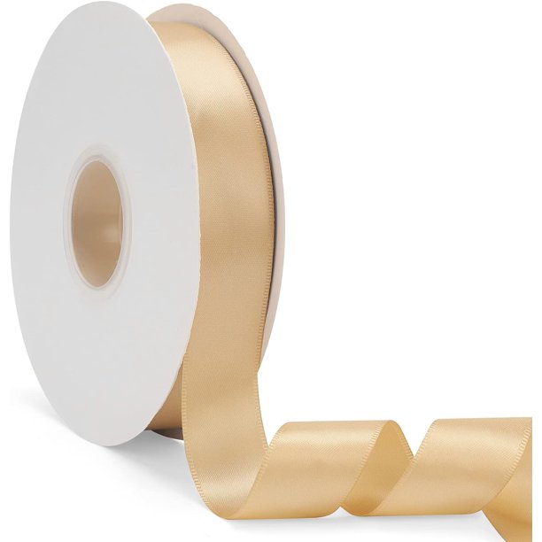 Cinta de raso de doble cara verde oscuro de 1/2" x 50 yardas, cinta de color sólido de alta densidad, ideal para manualidades, envoltura de regalos, costura, decoración de bodas y Navidad (1/2" x 50 y