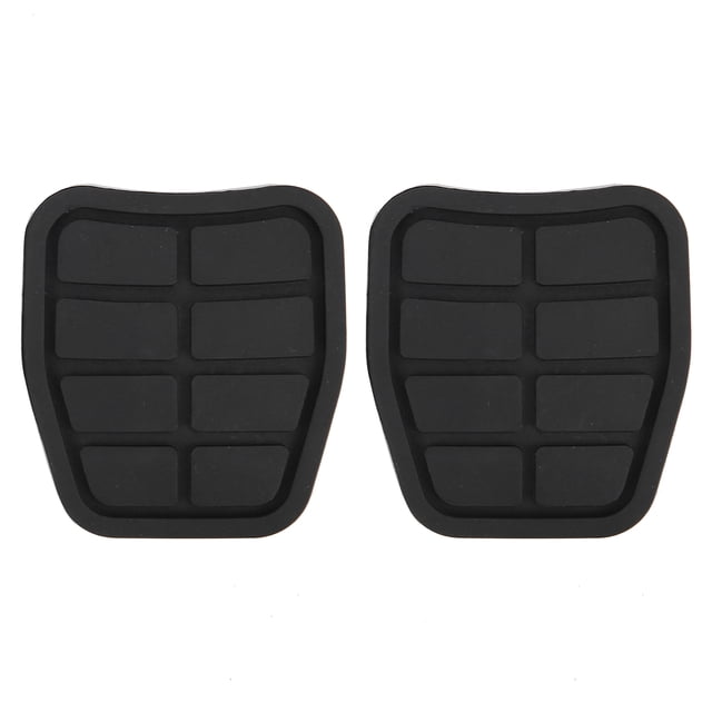Oubit Rubber Pedal Cover,2pcs Rubber Brake Clutch Brake Pedal Pad Foot Pedal Pad Dependable Performance