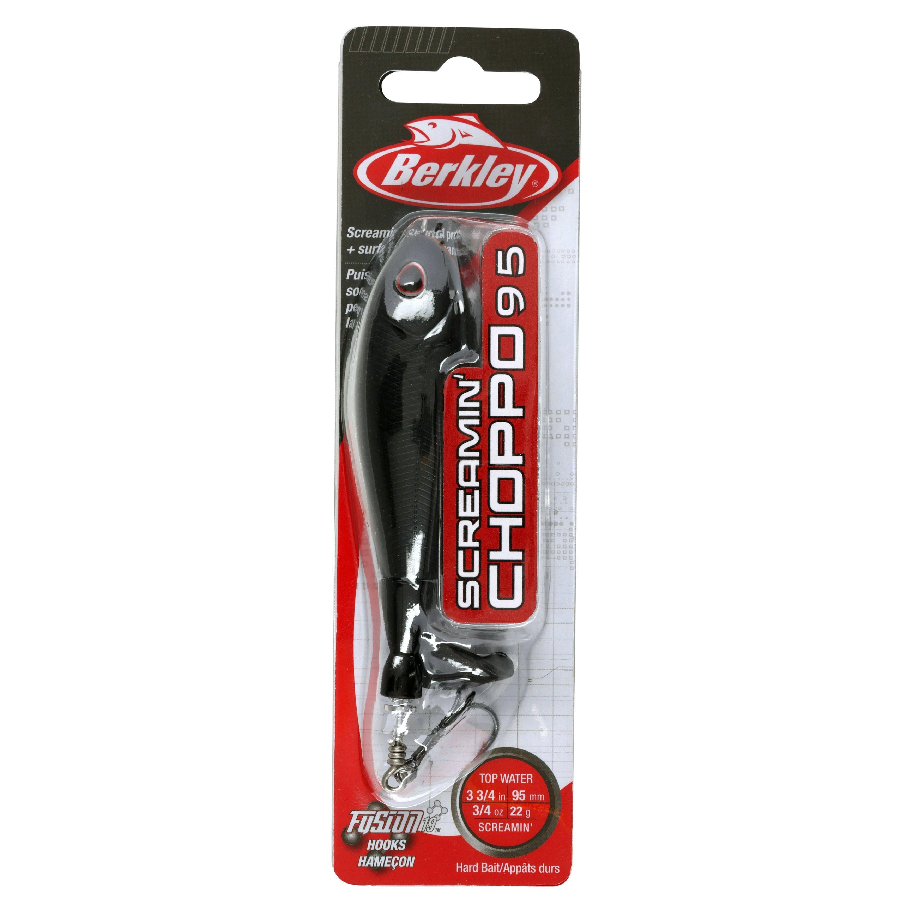 Berkley Screamin' Choppo Topwater Fishing Lure, Maverick, Size 95 (1-Count)