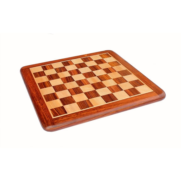 Chess Board 21" X 21" Professional Collectible Wooden Chess Game Board Without Pieces For Professional Chess Players | For Adult