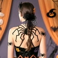 thumbnail image 4 of Bow Hair Clip Hair Barrettes Alligator Clips Mesh Lace Bowknot Halloween Hair Accessories for Women Girls, 4 of 6
