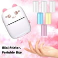 thumbnail image 5 of CHITC Mini Thermal Photo Printer Pocket Portable Printer with 6 Rolls Printing Paper, Blue, 5 of 5