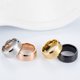 thumbnail image 3 of Minnieouse Anillo de superficie mate a la moda para hombre, anillos de decoración, joyería de pareja, regalo portátil para boda, compromiso, fiesta de Ropa, zapatos y accesorios Miscelánea Oro Minnieouse AP014927-01, 3 of 6
