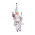 thumbnail image 3 of Figura de Papá Noel Perfecl Decoración de Adorno de Mesa Estilo A, 3 of 8