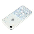 thumbnail image 3 of Case for iPhone XR, Luminous Fashionable Trendy Shiny Glitter Phone Cover, Gradient Non-Yellowing Shockproof with Glamorous Shimmering Protection Case for iPhone XR, White, 3 of 6